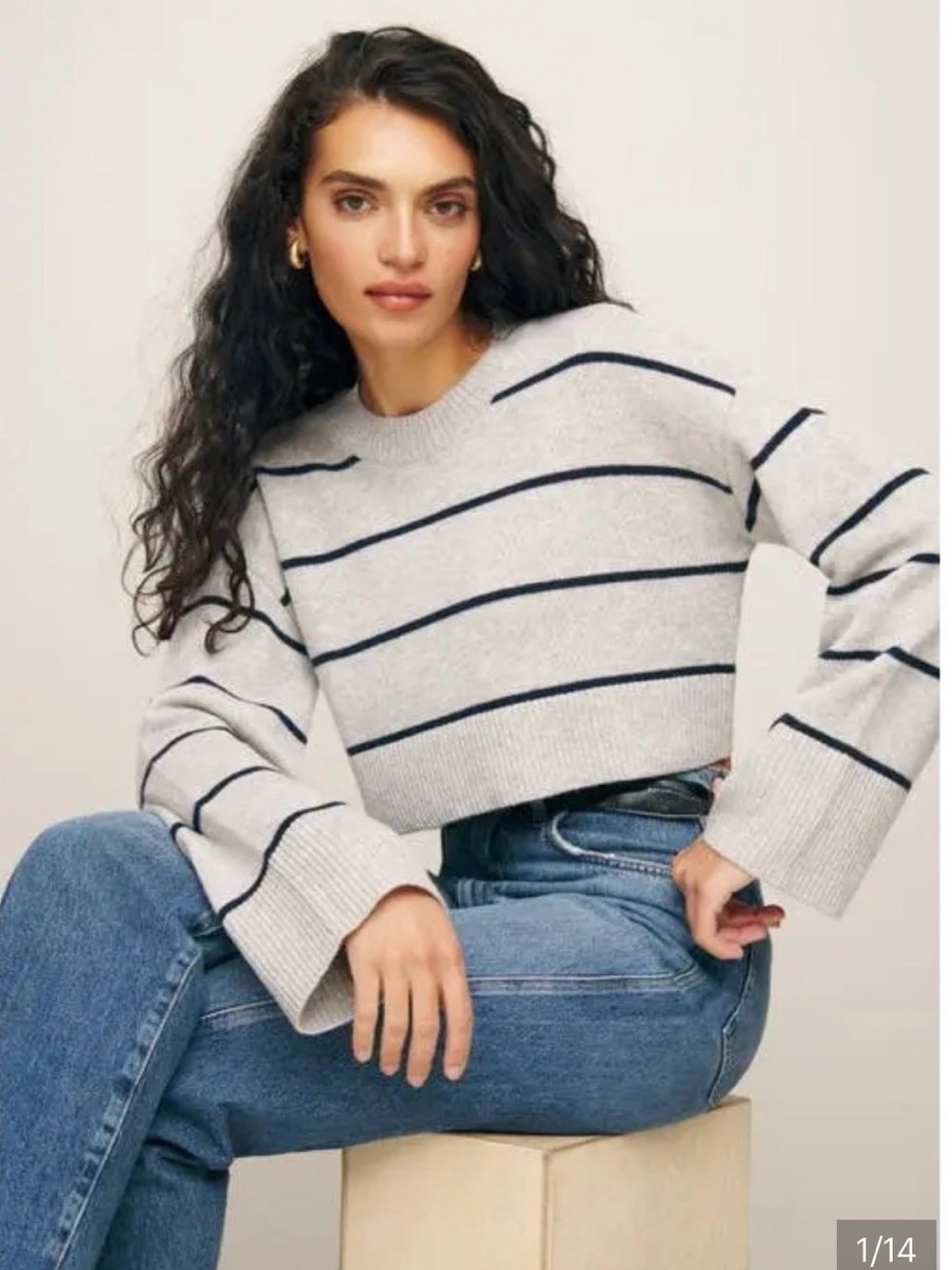 Reformation Paloma Crop Sweater